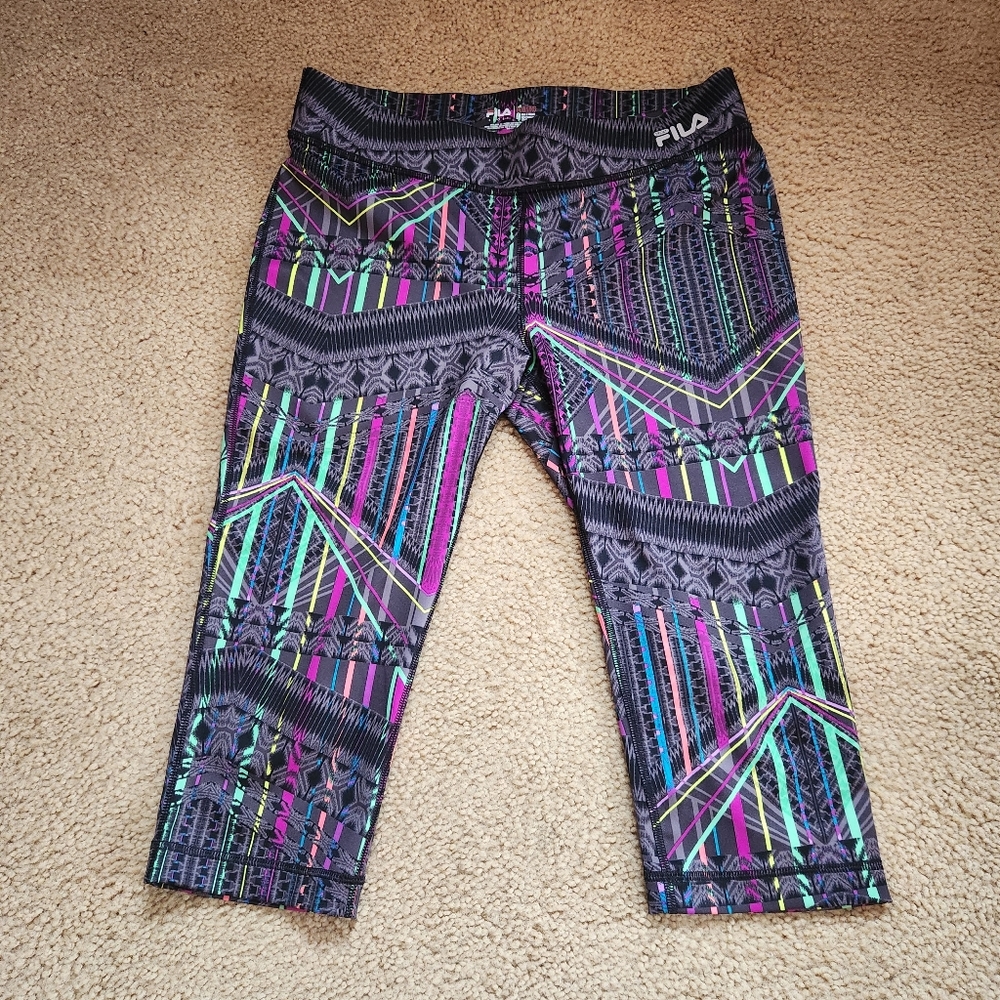 Fila Sport Womens Running Capris ~ Size M